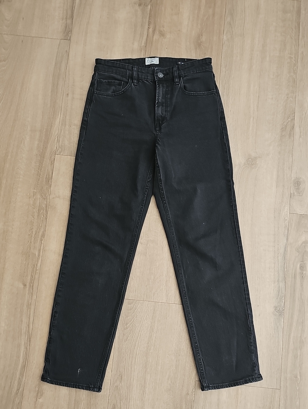 Faherty Black Straight-Leg Jeans Womens Size 28